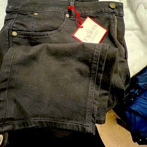 Plus women ankle jeans